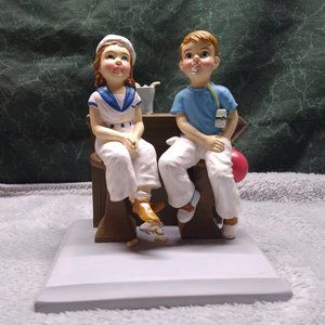 Saturday Evening Post figurine style #003